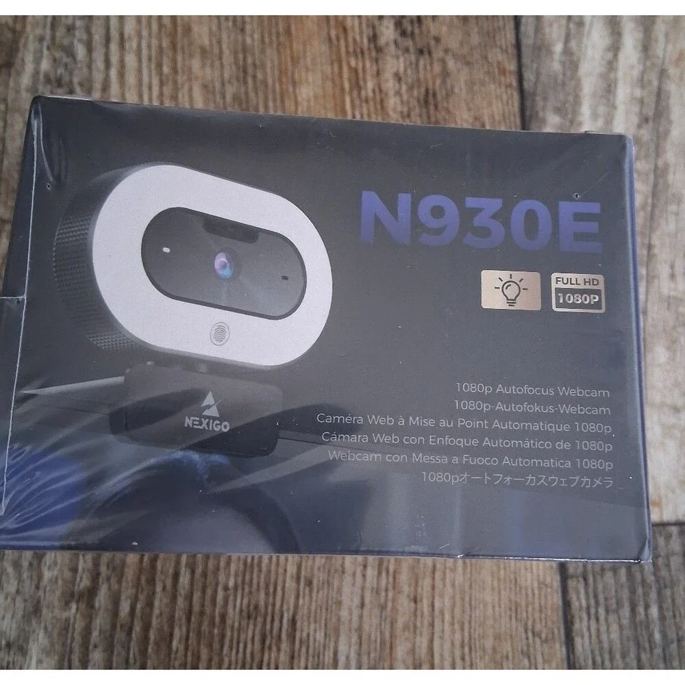 NEW! NexiGo Streamcam N930E w/ Software and Ring Light